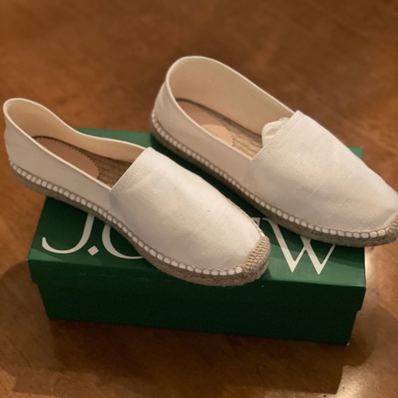 J. Crew Shoes - J.Crew Espadrille Flats in Linen